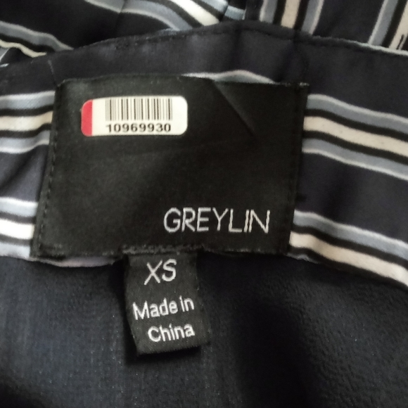 Greylin Amber Stripe Culotte Sleeveless Jumpsuit Size XS - Picture 10 of 14